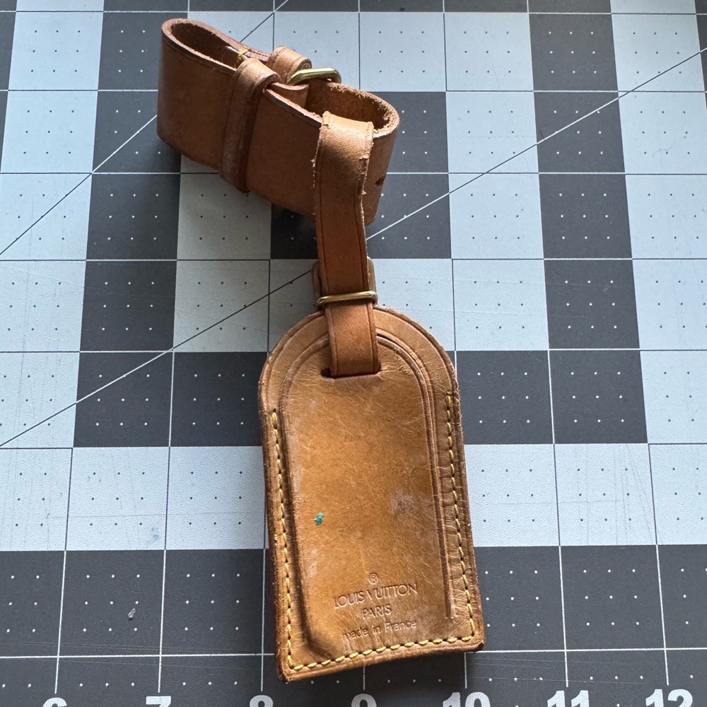 Louis Vuitton luggage tags set